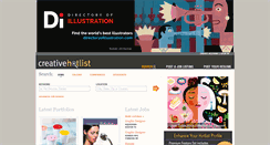 Desktop Screenshot of creativehotlist.com